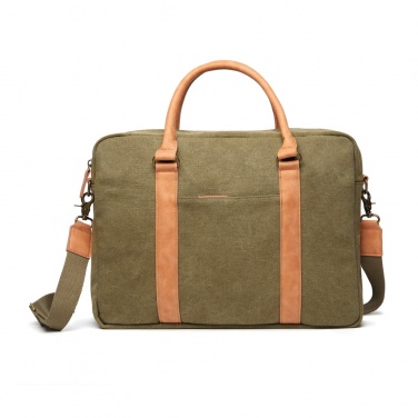 Logotrade promotional products photo of: VINGA Bosler RCS recycled canvas computer bag