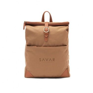 Logo trade corporate gifts image of: VINGA Sloane rucksack RCS recycled polyester