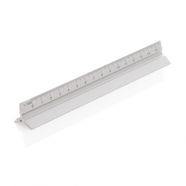 Logotrade promotional giveaway picture of: 15cm. Aluminum triangular ruler