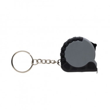 Logo trade advertising products picture of: MeasureMate RCS reycled ABS 1 meter tape keychain