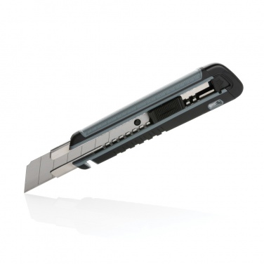 Logotrade promotional merchandise picture of: Refillable RCS rplastic heavy duty snap-off knife soft grip