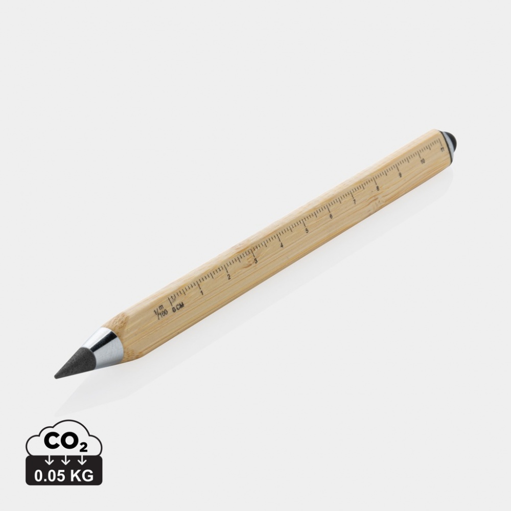 Logo trade promotional products picture of: Eon bamboo infinity multitasking pen