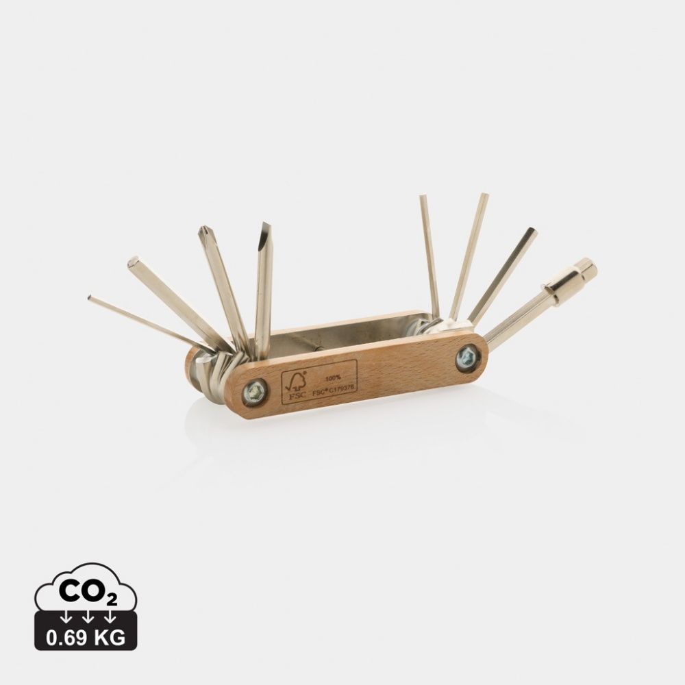 Logo trade promotional products picture of: Wooden hex tool