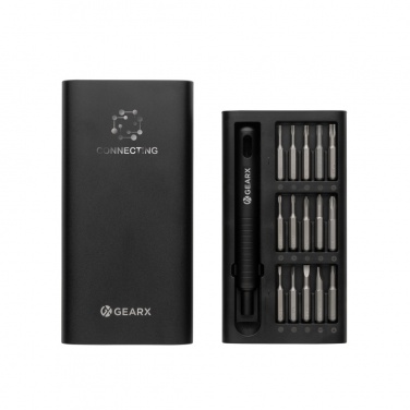 Logotrade advertising product image of: Gear X 31 in 1 precision screwdriver set