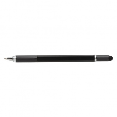 Logo trade business gifts image of: 5-in-1 aluminium toolpen