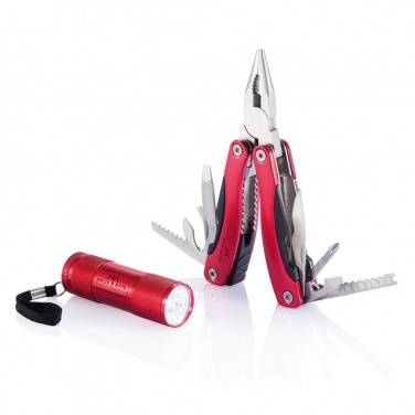 Logo trade promotional items picture of: Multitool and torch set