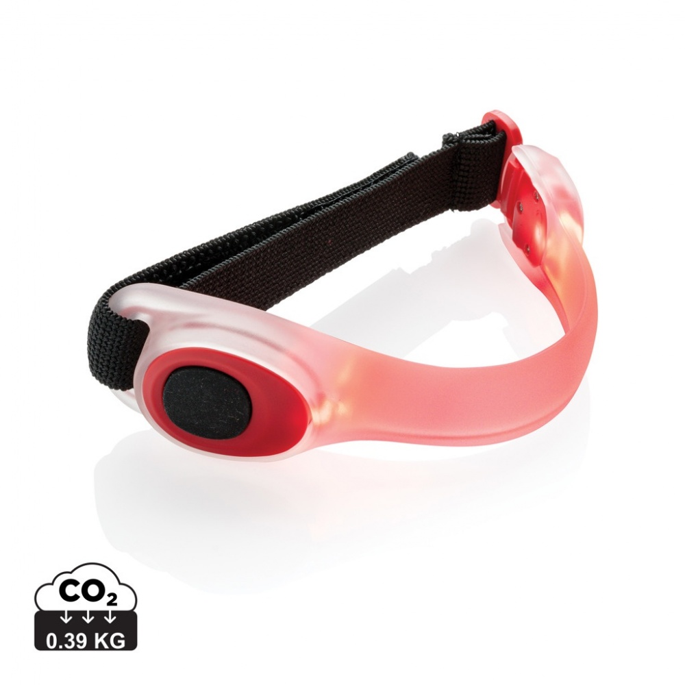 Logotrade promotional item image of: Safety led strap