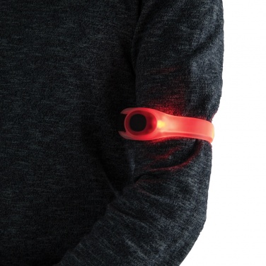 Logo trade promotional giveaways image of: Safety led strap