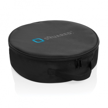 Logo trade promotional gifts image of: Volty Aware™ RPET EV-cable storage bag