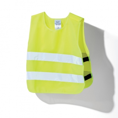Logotrade advertising products photo of: GRS recycled PET high-visibility safety vest 3-6 years