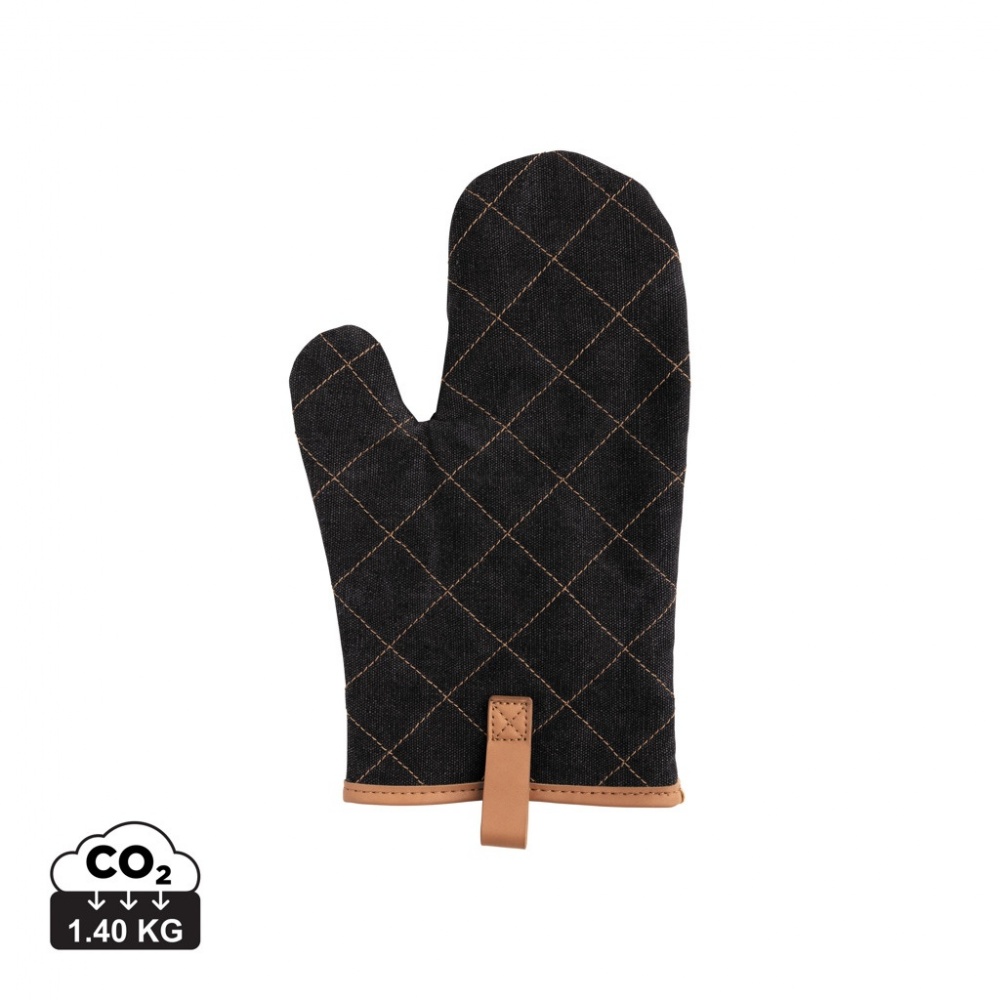 Logotrade promotional merchandise image of: Deluxe canvas oven mitt