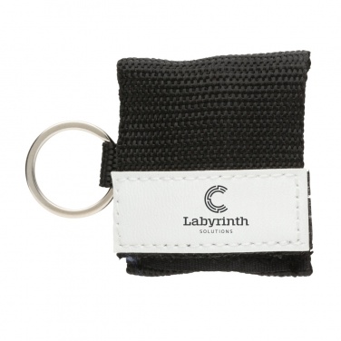 Logo trade advertising products image of: Keychain CPR mask