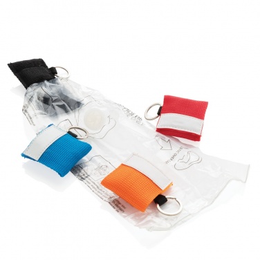 Logo trade promotional merchandise image of: Keychain CPR mask