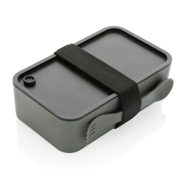 Logotrade promotional merchandise image of: GRS recycled PP lunch box with spork