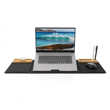 Logo trade promotional merchandise photo of: Impact AWARE RPET Foldable desk organizer with laptop stand