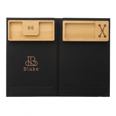 Logotrade promotional item picture of: Impact AWARE RPET Foldable desk organizer with laptop stand