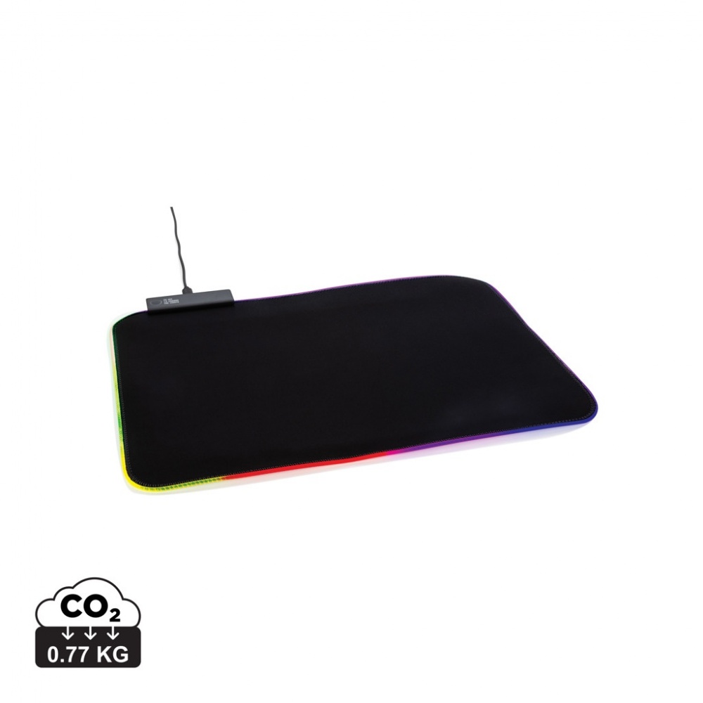 Logotrade promotional giveaway image of: RGB gaming mousepad