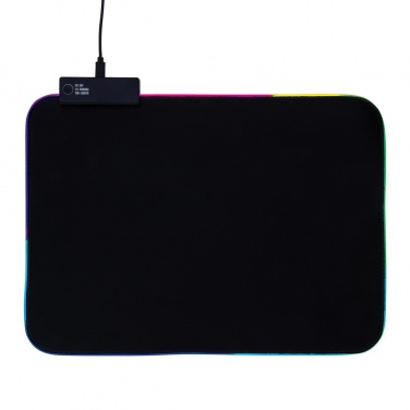 Logo trade promotional giveaways image of: RGB gaming mousepad