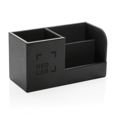 Logotrade promotional products photo of: Swiss Peak RCS recycled PU Desk organiser
