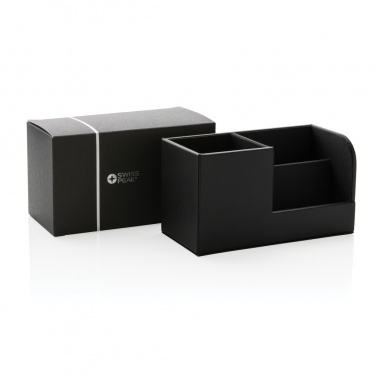 Logotrade promotional giveaways photo of: Swiss Peak RCS recycled PU Desk organiser