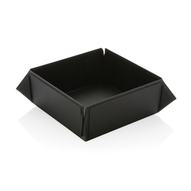 Logo trade promotional merchandise photo of: Swiss Peak RCS recycled PU foldable magnetic storage tray