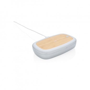 Logo trade promotional giveaway photo of: Rena UV-C steriliser box with 5W wireless charger