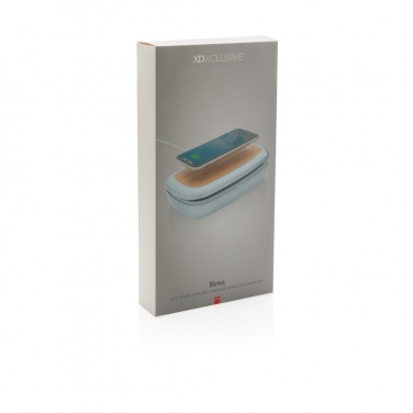 Logotrade promotional giveaway image of: Rena UV-C steriliser box with 5W wireless charger