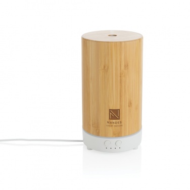 Logo trade promotional product photo of: RCS recycled plastic and bamboo aroma diffuser