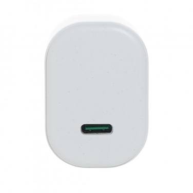 Logo trade promotional gifts picture of: Boost RCS reycled PET 20W type C 2 pcs charging set
