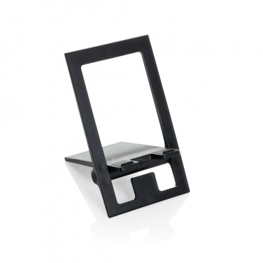 Logo trade corporate gift photo of: SnapStand RCS recycled plastic foldable phone stand