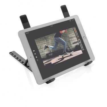 Logotrade business gift image of: Terra RCS recycled aluminium universal laptop/tablet stand