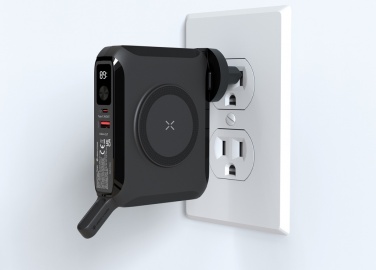 Logo trade promotional merchandise photo of: Urban Vitamin Oxnard 5 in 1 65W universal charger