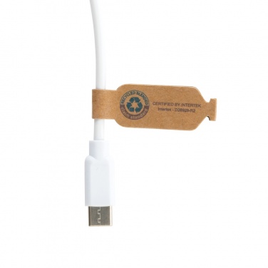 Logotrade promotional product picture of: RCS recycled plastic Ontario 6-in-1 cable