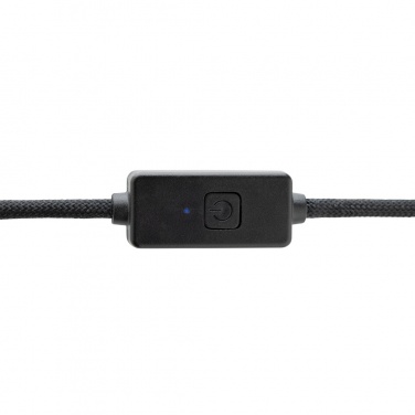 Logo trade promotional merchandise picture of: Datalock RCS recycled 60W hacking protection cable