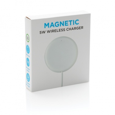Logo trade promotional merchandise photo of: 5W magnetic wireless charger