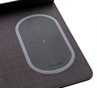Logotrade promotional gift picture of: Air mousepad with 5W wireless charging and USB