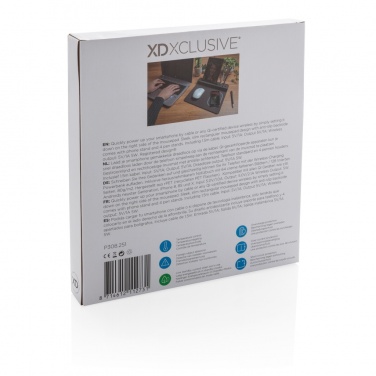 Logo trade promotional merchandise image of: Air mousepad with 5W wireless charging and USB