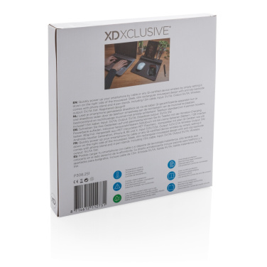 Logo trade advertising products image of: Air mousepad with 5W wireless charging and USB