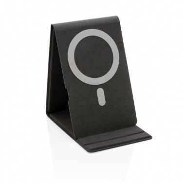 Logo trade promotional item photo of: Artic Magnetic 10W wireless charging phone stand