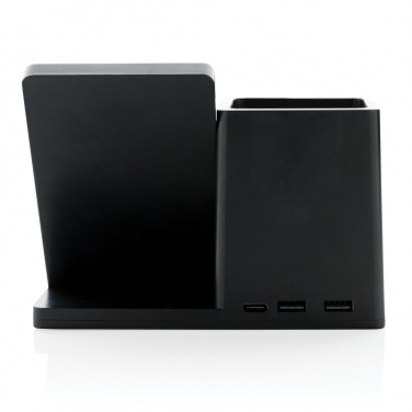 Logotrade corporate gift picture of: Ontario RCS recycled plastic 10W wireless charger