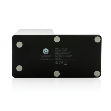 Logo trade corporate gifts picture of: Ontario RCS recycled plastic 10W wireless charger