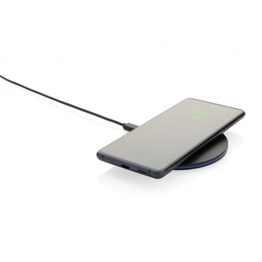 Logotrade promotional giveaways photo of: RCS recycled plastic 15W Wireless fast charger