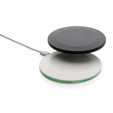 Logotrade corporate gifts photo of: RCS recycled plastic 15W Wireless fast charger