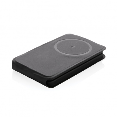 Logo trade promotional gifts image of: Swiss Peak RCS rPU 15W  3-in-1 magnetic wireless charger