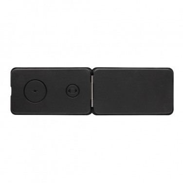 Logotrade advertising products photo of: Swiss Peak RCS rPU 15W  3-in-1 magnetic wireless charger