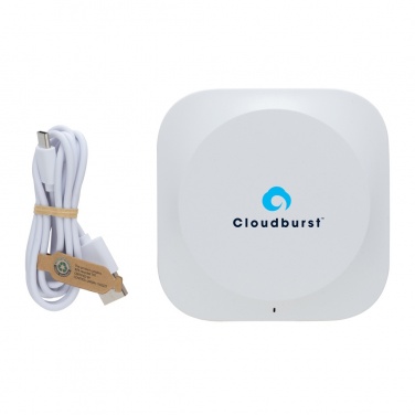 Logotrade corporate gift image of: Oregon RCS recycled plastic and cork 10W wireless