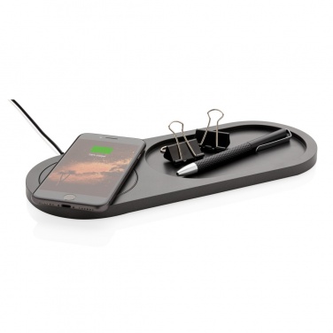 Logotrade corporate gift image of: Encore 10W wireless charging valet tray