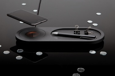 Logo trade promotional giveaway photo of: Encore 10W wireless charging valet tray