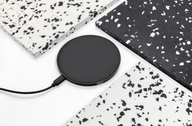 Logo trade promotional products picture of: RCS standard recycled plastic 10W wireless charger