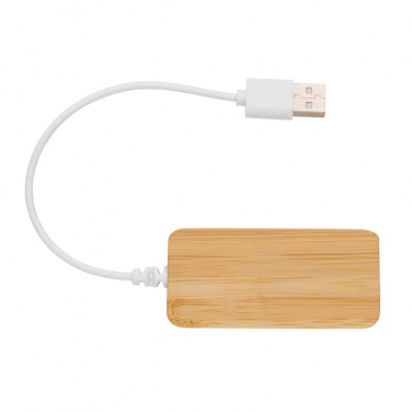 Logotrade promotional gifts photo of: Bamboo hub with Type-C